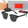 Neue Glas Sonnenbrille Modetrend Casual Sonnenbrille Urlaub Casual Sonnenbrille 3016