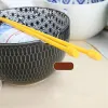 Stickning keramisk garnskål handgjorda garnhållare virkande dekorativ stickskål virkningsskål stickskål för stickare 87ha