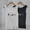 Dla najlepszych projektantów Gryls Croptop Summer Hot Style krótki litera z czołgiem drukowana kamizelka Wygodna koszulka dla kobiet zbiorników bez rękawów S.