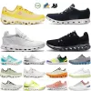 Scarpe cloud su x running da uomini neri donne bianche arrugginite sneaker sneaker ingegneria svizzera cloudtec da uomo traspiratori da donna sports size 36-46 EUR