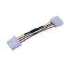 NIEUW 2024 NIEUWE 4-PIN MOLEX COMPUTER PC-Case ventilator Reducer Lage ruisverlengingskoord Adapter Adaptorlow Ruisextensie Nabel Adaptorlow Ruisverlengingskoordadapter