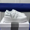 Classic designer women platform sports shoelace spikes White platform nails casual shoes Platform soled rivets women shoes chunky casual tennis