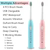 Heads Ultrasonic Electric Brosse à dents rechargeable Scale dentaire Scalme SONIC Automatic Demyer Retain Retains Retains Dentist Brush Head