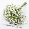 Dekorativa blommor Party Artificial Flower Elegant Baby's Breath Bouquet For Home Wedding Decor Realistic Faux Arrangement