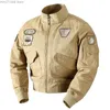 Veste pour hommes 6XL Solid Emblem Flight Air Force Veste de haute qualité Fit Manteau Baseball Jacket Militaire Homme Court Homme h4nr #