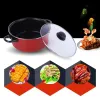 Poêle à frire antiadhésive à Induction, 3 pièces, ustensiles de cuisine, accessoires d'outils de cuisine, ensembles de casseroles de couverture pour Wok