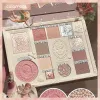 Shadow Colorrose Embossed Eye Shadow Pallete 2023 New Blush High Gloss Integrated Palette Modification liquid Cosmetic Disc