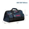 GereedSchapstassen Bosch Tool Kit Tool Bag Electric Screwdriver Drill Wrench Handbag Portable Hållbar reparationsverktygsväska för 12V 18V POWER TOLERSIT