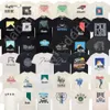 Primavera Estate rhude Tshirt Uomo T-shirt Donna Tee Pattern Tops Short Skateboard Oversize Uomo T-shirt manica corta T-shirt da uomo di marca di lusso Taglia asiatica S-XXL