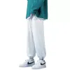 Homens Fi Sweatpants Outono Reto Confortável Homem Calças Pretas Espaço Imprimir 5XL Casual Wear Calças Esportivas Corredores Trendy 38jR #