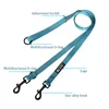 Colliers de chien Multtifonctionnel Double Heads Leash for Small Medium Grand Dogs Twin Plomb Per Walking 2 Two