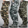 Pantaloni mimetici da uomo Pantaloni tattici militari Pantaloni da lavoro Sport all'aria aperta Trekking Caccia Pantaloni Cott Pantaloni sportivi durevoli I5IP #