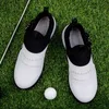 HBP icke-varumärketillverkare grossist sporttränare sneakers gummisulig golfskor för män