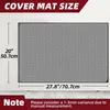 Tools Silicone Electric Stove Cover For Top 28X20inch Glass Protector Mat