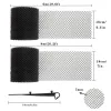 Filet de Protection de gouttière en rouleau de maille, 1 pièce, bouclier de crépine d'évier, filtre de branche de feuille en PP, filet de Protection contre les débris, accessoires de jardin