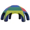 Diametro di 12 m (40 piedi) Colorful Big Party Shelter Giovani Spider Dome Tenda Air Blown Arch Marquee House Vieni con soffiatore in vendita/noleggio con soffiante