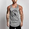 Fitn Mesh Heren Tank Top Merk Workout Fi Casual Singlets Sleevel Bodybuilding Gym Sport Vest Stringer Hemd W7M6 #