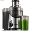 Juicers 3 wide mouth juicer with a maximum power of 800W suitable for vegetables and fruits 3-speed setting 400W motor BPA freeL2403
