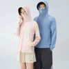 2024 New Upf50+ice Silk for Men and Women Summer Lightweight, Breathable, UV Resistant Outdoor Sunscreen Clothes Outer Coat