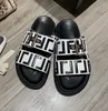 Designer Fashion Women Men Sandal Luxury Slipper Lady Gentlemen Lettera di tela colorata Slide in pelle anatomica Slide a 6 modelli in stile con bolla box Box 35-42