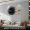 壁の時計豪華時計大型サイズの家の装飾モダンなデザインリビングルームの装飾デジタルウォッチklokken wandklokken