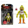 Action Toy Figures 14cm Game FNAF Foxy Bonnie Chica Action Figure Collection Blacklight Funtime Foxy Frostbe Figurine Model Toys for Childs Gifts T240325