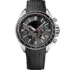 Montre-bracelet pour hommes 1513087 Driver Sport, bracelet en cuir noir, chronographe, montre281w