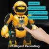 24G RC robot remote control space touch gesture induction dance toys for kids Gift 240321