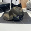 Casquettes de Baseball imprimées de Camouflage, Protection solaire, chapeaux de pêcheur, Badge triangulaire, chapeaux seau pour les amoureux