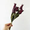 Fleurs décoratives Silicone tulipe rétro fleur artificielle vraie touche Bouquet 45CM luxe maison salon déco Flores fausse plante