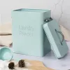 Jars Laundry Powder Storage Tin Box Washing Powder Box Lightweight Large Capacity Grain Container Sealed Box with Spoon Airtight Lid