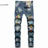 2024 Nouvelle jambe droite pour hommes Designer Hip Hop Fashion Mens Pantal