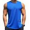 Canotte da uomo Canotte estive Canotte da palestra per uomo Abbigliamento da allenamento fitness Quick Dry Silm Fit Bodybuilding Camicie senza maniche Gilet da basket moda uomo