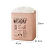 Baskets Clothes Storage Container Foldable Laundry Hamper Dirty Clothes Laundry Basket Toys Storage Bucket Clothing Room Organizer