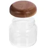 Opslagflessen Transparant Glas Verzegelde Pot Losse Theebus Graancontainer Houder (250ml)