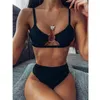 Dames Badmode Sexy Badpak Vrouwen Hoge Taille Bikini Micro Been Zwempak Voor Zwemmen Slangenprint 2024 Bikini Set