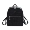 Designer-Tasche mit zwei Schultern, Frühling, neue Mode, heiße Diamant-Tasche, minimalistische Leder-Einkaufsrucksack-Tasche