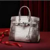 Himalayans sacs à main authentique cuir thaï pur crocodile femme Aishi Highend Luxury sac à main 30 grande capacité W6d1