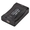 USB 2.0 비디오 캡처 카드 1080p SCART 게임 레코드 박스 라이브 스트리밍 녹음 홈 오피스 DVD Grabber 플러그 및 Playfor 1080p Scart 게임 레코드 박스