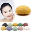 أدوات الإسفنج أجهزة القطن 3 قطع/دفعة OPP SimplePackage طبيعية للتطهير الوجه Konjac مضغوط وموسع Konjac Sponge Q240325