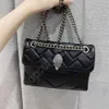 Kurt Geiger Heart Shaped Designer Handbag Balck Luxury Bag Leath London London Man Mini Mini SholldenBag Metal Sign Pochette Clutch Tote Crossbody Chain Bags S1 949