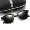 Sunglasses Polarized Men Women 3016 Brand Design Eye Sun Glasses Semi Rimless Classic UV400