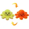 Wholesale of cute new flipped octopus dolls, flipped octopus double-sided expression toys, octopus plush dolls