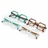 Zonnebril Ahora Persoonlijkheid Vierkante Leesbril Lezer Unisex Mode Presbyopie Brillen Frame Met Dioptrie 0 1.0 1.5 2.0 2.5 3.0 3.5