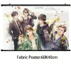 Kaligrafia anime plakat czas Raiders Dao Mu bi Ji Xiaoge Zhang Qiling Wall Scroll Home Dekoracja Art Picture 60x40cm