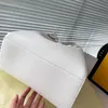 Bolso bolso de origami cuero para mujeres con bolsos de mango de mango superior