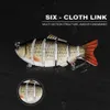 5st Sinking Wobbler Set Crankbaits Fishing Kit Artificial Bait Hard Lure Swimbait Pike Wobblers för bas tackling 240312