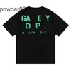 Designer-Mode-T-Shirt mit Buchstabenmuster für Herren, großer Hip-Hop-Aufdruck, Rundhalsausschnitt, kurze Ärmel, weiße Damen