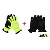 Motorcycle Gloves 2Pairs Mechanic Work Synthetic Leather Flexible Breathable Padded Palm For Cycling /Gardening /Yard /Driver Drop Del Ot4Qi