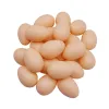 アクセサリー200 PCSチキンハウス小さな偽の卵5*3.4cmファームアニマルサプライケージアクセサリーガイドチキンネストエッグキッズおもちゃ
